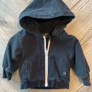 Little Bipsy Black Kids Hoodie